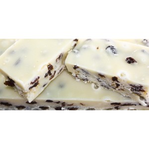 Rum and Raisin Fudge